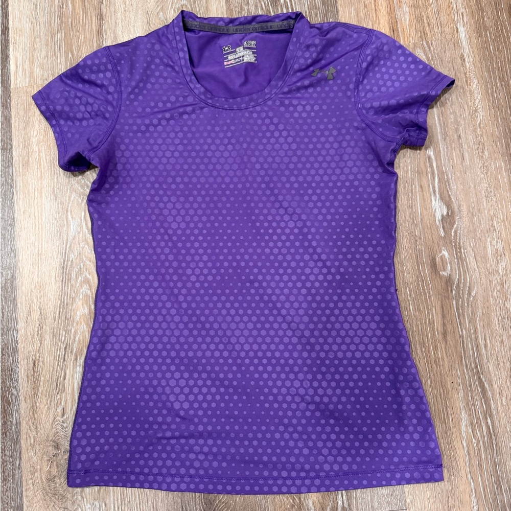 Under Armour Women's Short Sleeve Tee in Purple